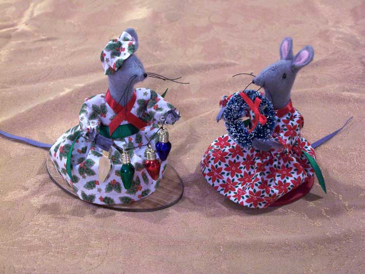 Two Church Mouse Ladies