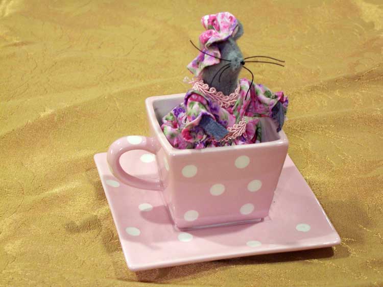 In a Pink Teacup!