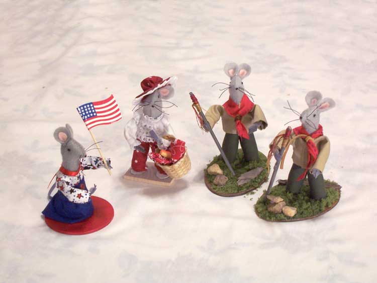 Patriotic Group of Mice